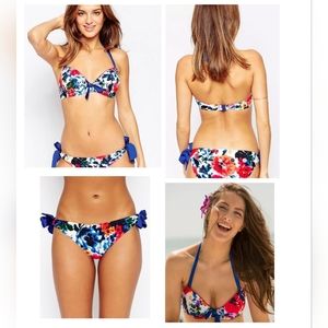 Pour Moi Flamenco Floral Underwire Swim Set
